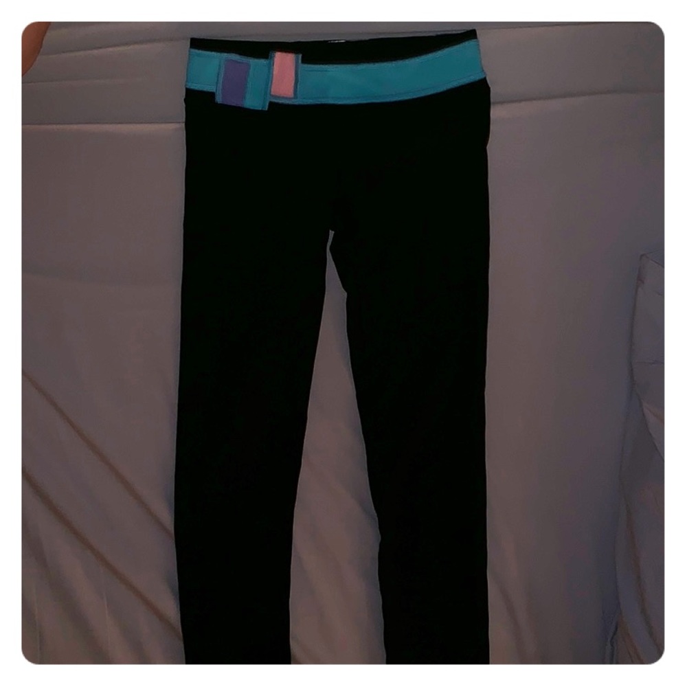 Fun black ivivva girls legging